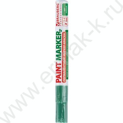 Маркер-краска /зеленый/ 4мм круг /без ксилола "PROFESSIONAL" NEW | Фото 2