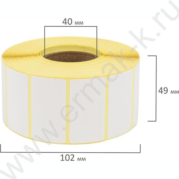 Термоэтикетка 47*26мм "Эко" рулон /2000шт | Фото 5