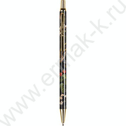 Ручка шар авт Flora.Лесные ягоды /мет. корп./ цвет чернил синий 0,7мм NEW | Фото 1