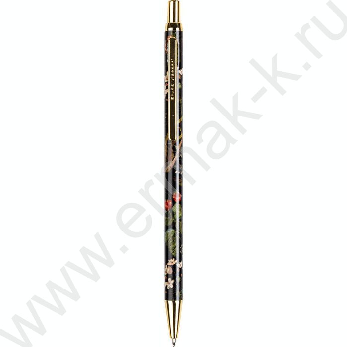 Ручка шар авт Flora.Лесные ягоды /мет. корп./ цвет чернил синий 0,7мм NEW | Фото 1