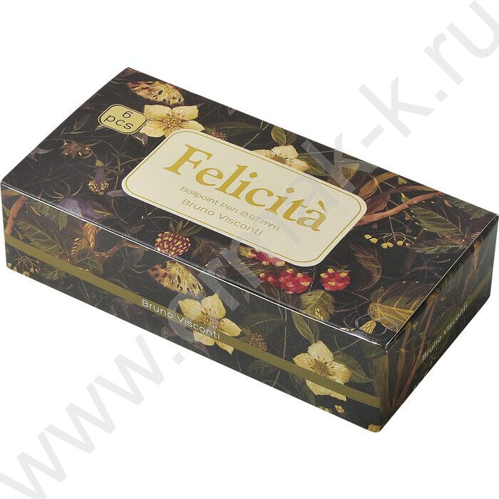 Ручка шар авт Flora.Лесные ягоды /мет. корп./ цвет чернил синий 0,7мм NEW | Фото 4