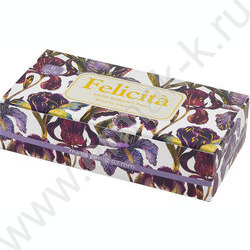 Ручка шар авт Flora.Ирисы /мет. корп./ цвет чернил синий 0,7мм NEW | Фото 4