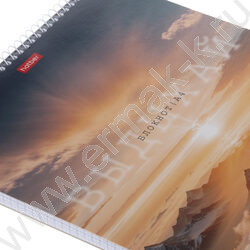 Блокнот  96л А4 спираль "В моменте" клетка,УФ-лак,жесткая подложка NEW | Фото 4