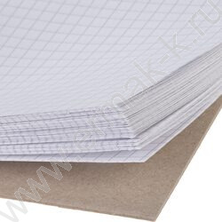 Блокнот  96л А4 спираль "Risotto" клетка,УФ-лак,жесткая подложка NEW | Фото 3