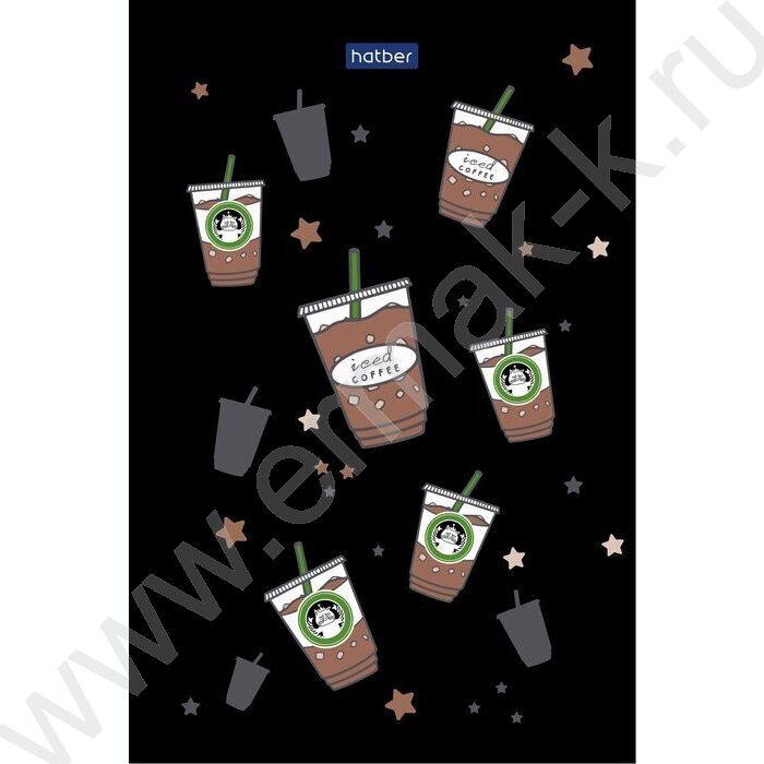 Блокнот  40л А6 "Coffee Story" /отрывная склейка, глянц. ламин,клетка | Фото 3