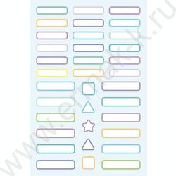 Набор наклеек А5 Подпишу всё- Для мальчиков NEW | Фото 5