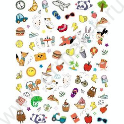 Набор наклеек А6 Легкое настроение NEW | Фото 3