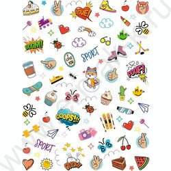 Набор наклеек А6 Легкое настроение NEW | Фото 4