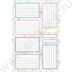 Набор наклеек А5 Универсальные NEW | Фото 3