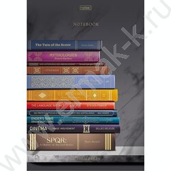 Тетрадь  96л А4 клетка "Золотые страницы" /мат.лам./3D фольга/ ассорти NEW | Фото 3