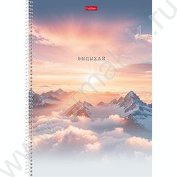 Тетрадь  96л А4 клетка/спираль/перфорация на отрыв "В моменте" /мат.ламин./ 2вида NEW | Фото 2