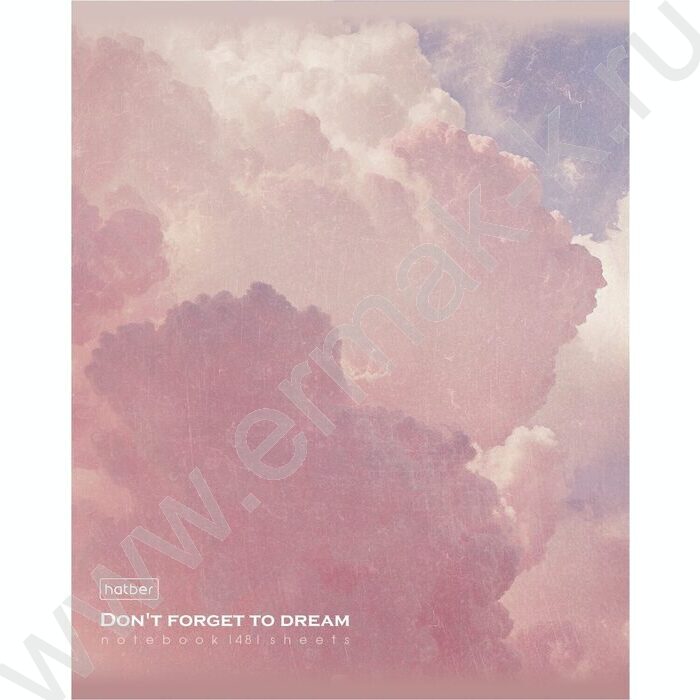 Тетрадь  48л клетка "Dream" /ламинация Soft-touch/ ассорти | Фото 2