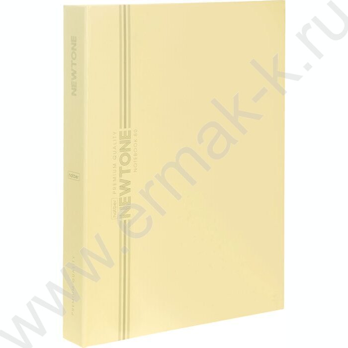 Тетрадь  80л А4 клетка/кольца ламинация Soft-touch/  "NEWtone PASTEL Лунный камень" | Фото 1