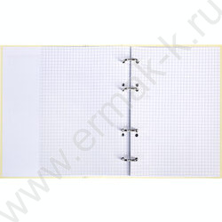 Тетрадь  80л А5 клетка/кольца ламинация Soft-touch/  "NEWtone PASTEL Лунный камень" NEW | Фото 2