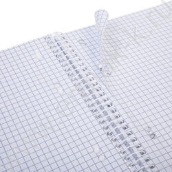 Тетрадь 120л клетка/спираль /3 цв. разделителя, перфорация на отрыв/тв.обл.Soft-touch "LOVE IS.. NEW | Фото 4