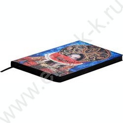 Ежедневник н/дат А5 120л Escalada.#МАРГАРИТА КАРЕВА.Арбуз/мягкий переплёт,иск.кожа "Наппа" NEW | Фото 3