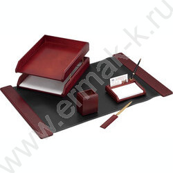 Набор наст./ дерево/МДФ, черный/коричневый /5 предметов NEW | Фото 1