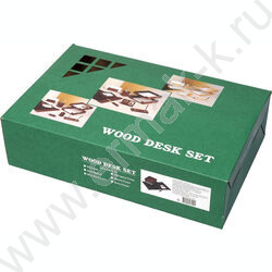 Набор наст./ дерево/МДФ, черный/коричневый /5 предметов NEW | Фото 3