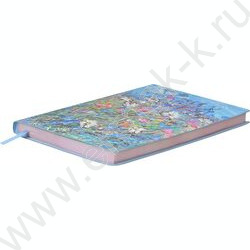 Ежедневник н/дат А6+ 120л Escalada.#ВЛАД КРАВЧУК.Полевые цветы/мягкий переплёт,искусственная кож NEW | Фото 3