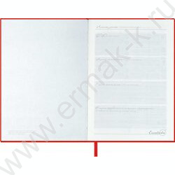 Ежедневник н/дат А6+ 120л Escalada.#ВЛАД КРАВЧУК.Маки/мягкий переплёт,искусственная кожа "Наппа" NEW | Фото 4