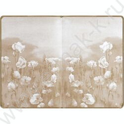 Зап. книжка 96л А6 Escalada.#ДМИТРИЙ ШВЕЦОВ,Маковое поле/мягкий переплёт, иск.кожа "Наппа",тисне NEW | Фото 5