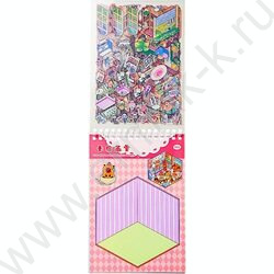 Наклейки декоративные  13,3*19см Румбокс Капибара /8 локаций,8 листов с наклейками,пинцет в комп NEW | Фото 2