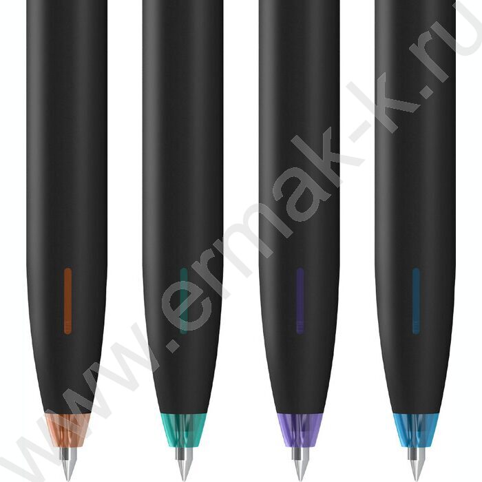 Ручка шар авт синяя 0,7мм "Writech.x100" /корпус трехгранный пластик /soft touch покрытие /ассор | Фото 2