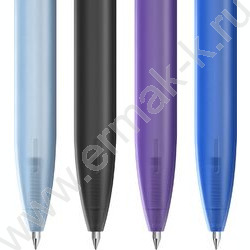 Ручка шар авт синяя 0,7мм "Writech.x105" /корпус трехгранный пластик /soft touch покрытие /ассор NEW | Фото 2