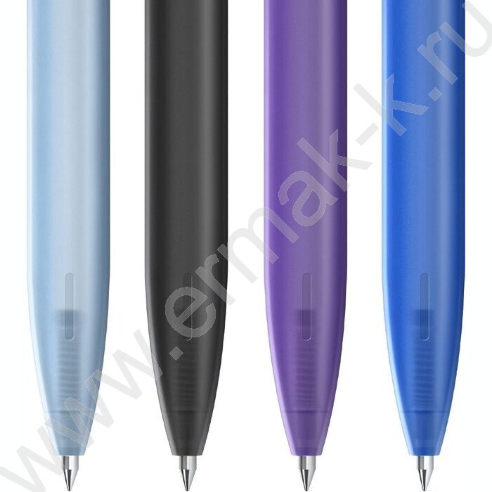 Ручка шар авт синяя 0,7мм "Writech.x105" /корпус трехгранный пластик /soft touch покрытие /ассор | Фото 2