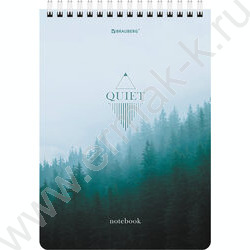 Блокнот  60л А5 спираль "Безмятежность" /клетка, жесткая подложка NEW | Фото 3