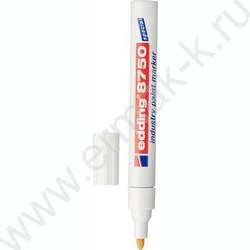 Маркер д/пром. графики /белый / 2-4мм круг Edding NEW | Фото 1