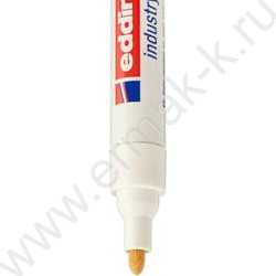 Маркер д/пром. графики /белый / 2-4мм круг Edding NEW | Фото 2