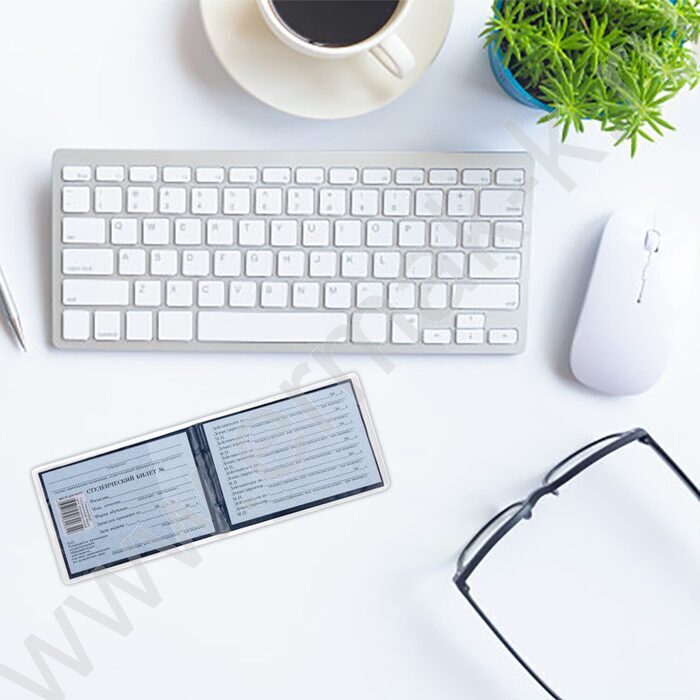 Обложка  110*75мм  д/студенческого билета, удостоверения /ПВХ | Фото 3