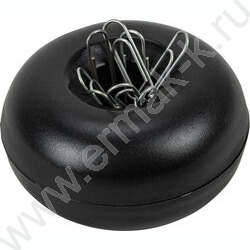 Диспенсер д/скрепок магнитный круглый открытый NEW | Фото 1