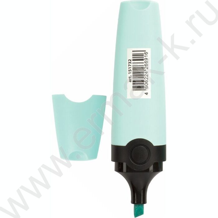 Текстовыделитель /бирюзовый/ 1-5мм косой "DELTA PASTEL" | Фото 2