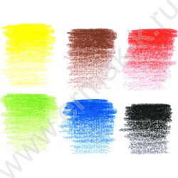 Карандаши   6цв Supremo /мягкий стержень /карт.коробка NEW | Фото 3