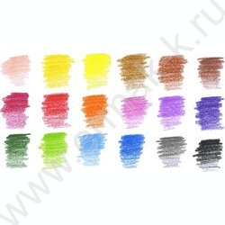 Карандаши  18цв Colora /трехгранные /карт. короб с европодвесом NEW | Фото 4