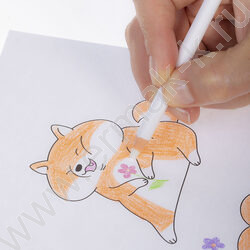 Карандаши пластиковые стираемые 12цв  + 1 карандаш-ластик Art-Mate /карт. короб. с европодвесом NEW | Фото 8