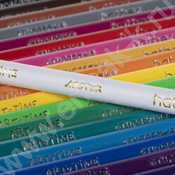 Карандаши пластиковые стираемые 18цв  + 1 карандаш-ластик Art-Mate /карт. короб. с европодвесом NEW | Фото 6