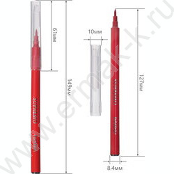 Фломастеры  18цв Supremo, миникисть, пастельные /блистер с европодвесом NEW | Фото 4