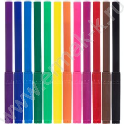 Фломастеры  12цв Colora  /карт. короб. с европодвесом NEW | Фото 3