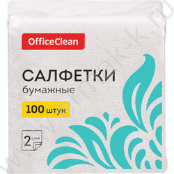 Салфетки 100шт 24*24см белые /2 слойн. NEW | Фото 2