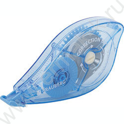 Корректирующая лента 5мм*20м, механизм перемотки /корпус - синий, блистер NEW | Фото 2