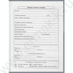 Дневник 1-4кл. /тв.обл./выб.лак/резинка "Хмурый котик" NEW | Фото 4