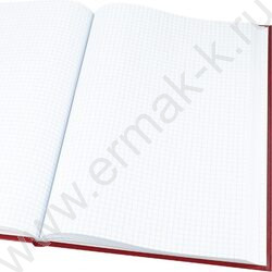 Книга Учёта  96л клетка б/вин Бордо NEW | Фото 3