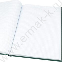 Книга Учёта  96л клетка б/вин Зеленый NEW | Фото 3