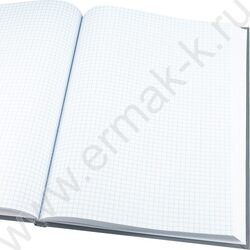 Книга Учёта  96л клетка б/вин Серый NEW | Фото 3