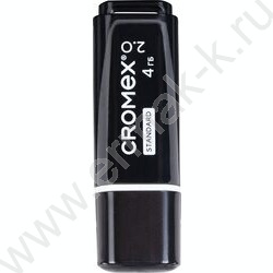 Съемный носитель информации  4GB USB Flash Drive <USB 2.0> черный "Standard" | Фото 1