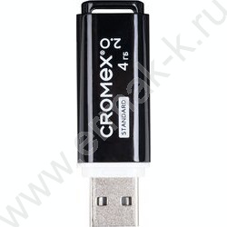 Съемный носитель информации  4GB USB Flash Drive <USB 2.0> черный "Standard" | Фото 2