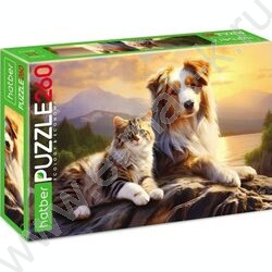 Пазлы  260 Верные друзья NEW | Фото 1